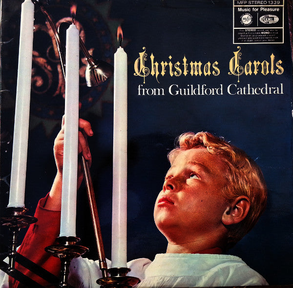 The Guildford Cathedral Choir : Christmas Carols From Guildford Cathedral (LP, Album, RE)