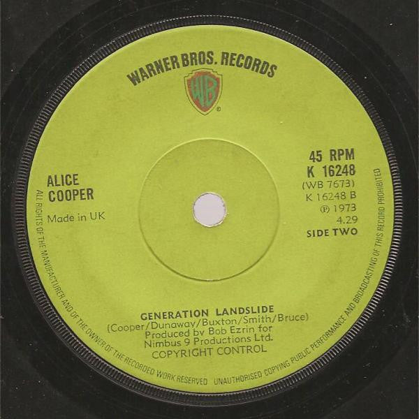 Alice Cooper - Hello Hurray (7) (Very Good (VG)) - DaddyPop