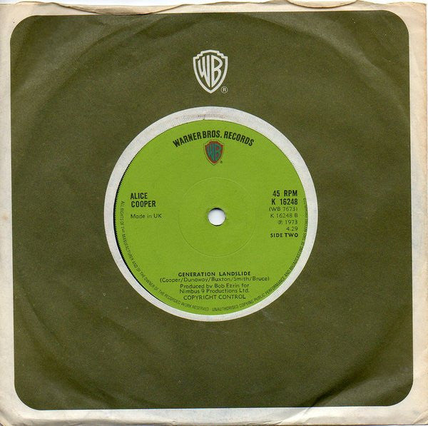 Alice Cooper - Hello Hurray (7) (Very Good (VG)) - DaddyPop