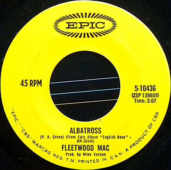 Fleetwood Mac : Albatross (7", Single)