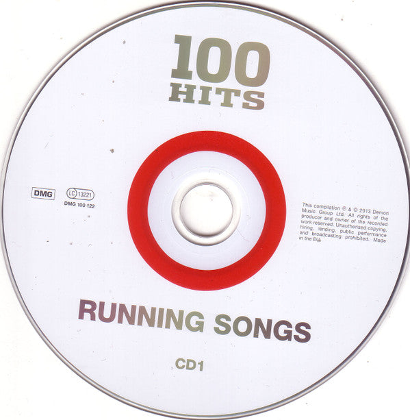 Various : 100 Hits Running Songs (5xCD, Comp)