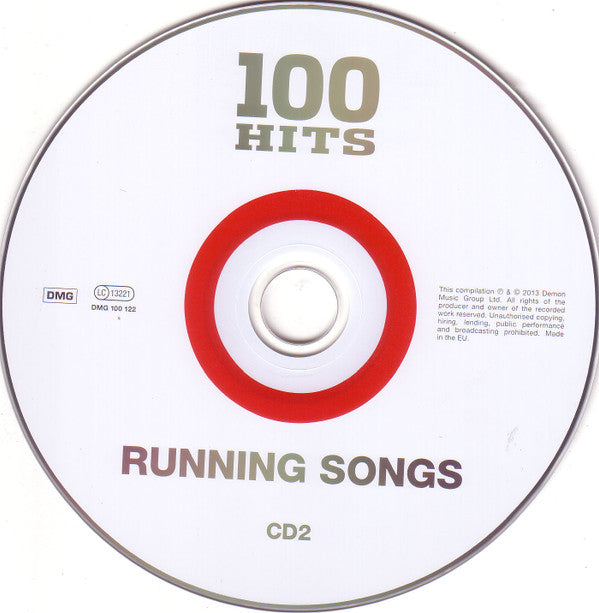 Various : 100 Hits Running Songs (5xCD, Comp)