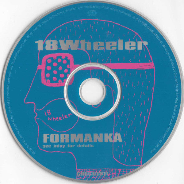 18 Wheeler : Formanka (2xCD, Album, Ltd)