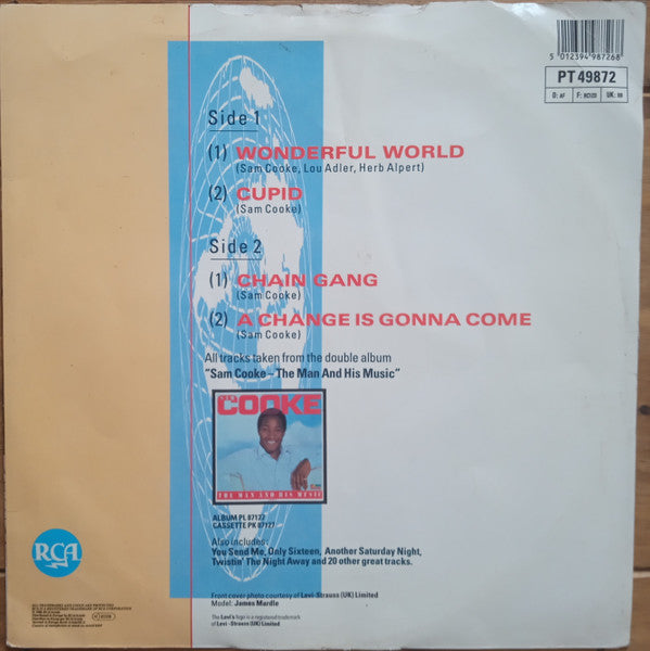 Sam Cooke - Wonderful World (12) (Very Good (VG)) - DaddyPop