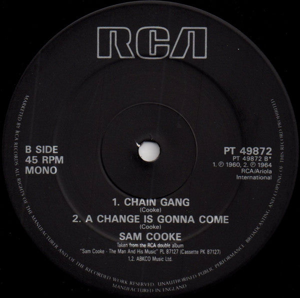 Sam Cooke - Wonderful World (12) (Very Good (VG)) - DaddyPop