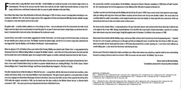 Bo Diddley : Hey! Bo Diddley (2xCD, Comp, RE, RM, Sli)