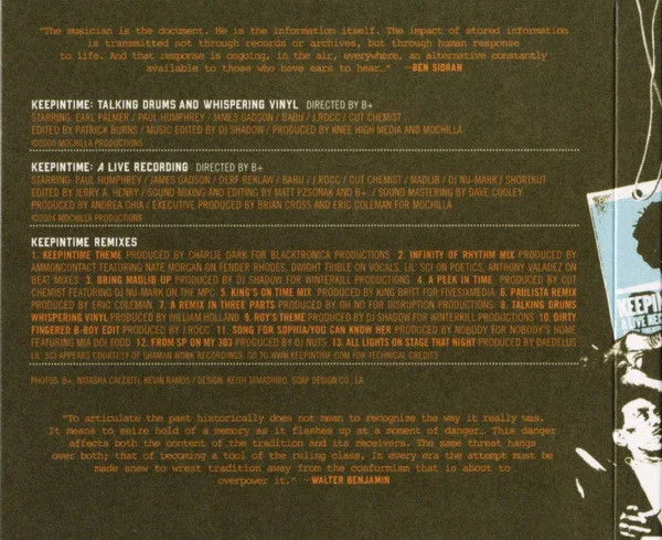 Various - Keepintime A Live Recording (DVD) (Very Good (VG)) - DaddyPop