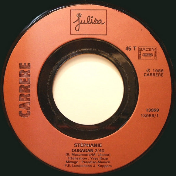 Stephanie (2) : Ouragan (7", Single)