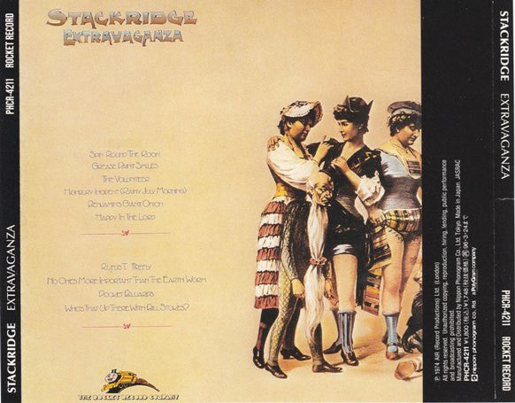 Stackridge : Extravaganza (CD, Album, RE)