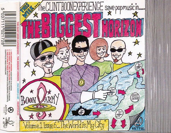 The Clint Boon Experience : The Biggest Horizon (CD, Single)