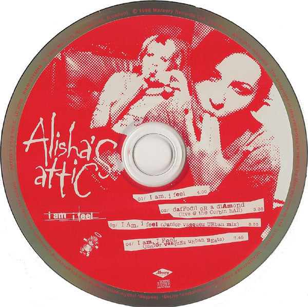 Alishas Attic - I Am, I Feel (CD) (Very Good Plus (VG)) - DaddyPop