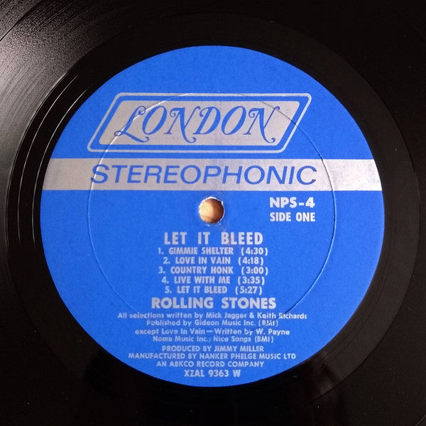 The Rolling Stones : Let It Bleed (LP, Album, W -)