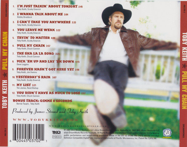 Toby Keith : Pull My Chain (HDCD, Album)