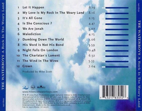 The Waterboys : A Rock In The Weary Land (CD, Album)