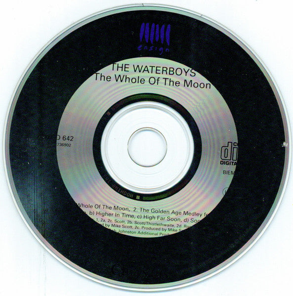 The Waterboys : The Whole Of The Moon (CD, Single)