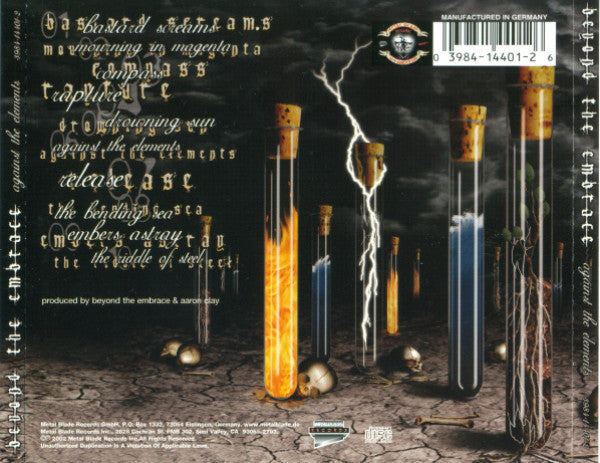 Beyond The Embrace : Against The Elements (CD, Album)