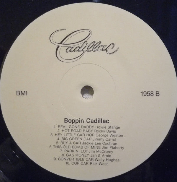 Various : Boppin' Cadillac - Authentic 50's Rock'N'Roll (LP, Comp, Unofficial, Bei)