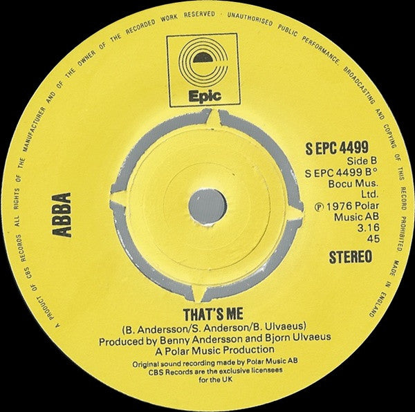 ABBA - Dancing Queen (7) (Very Good (VG)) - DaddyPop