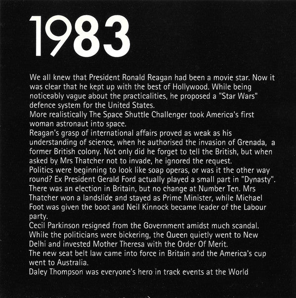 Various - 25 Years Of Rock N Roll 1983 (CD) (Very Good Plus (VG)) - DaddyPop