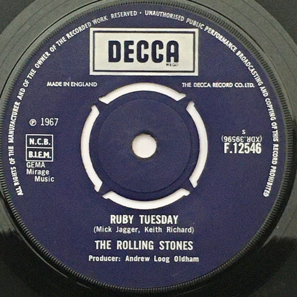 The Rolling Stones : Let's Spend The Night Together (7", Single)