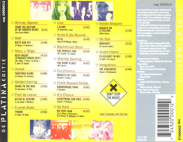 Various : De Platina Editie (CD, Comp)