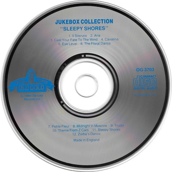 Various : Sleepy Shores - The Instrumental Classics (CD, Comp, Mono, RM)