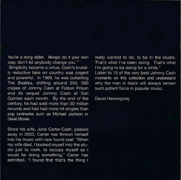 Johnny Cash : Classic Johnny Cash (CD, Comp)