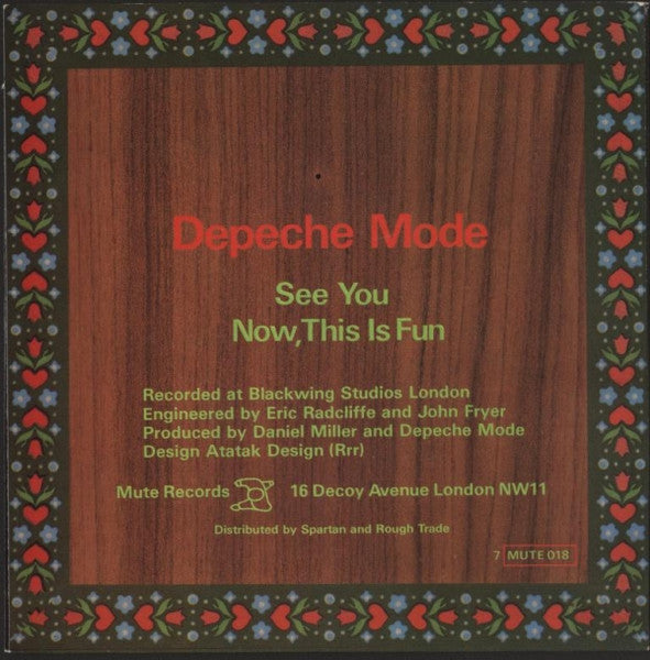 Depeche Mode - See You (7) (Very Good (VG)) - DaddyPop