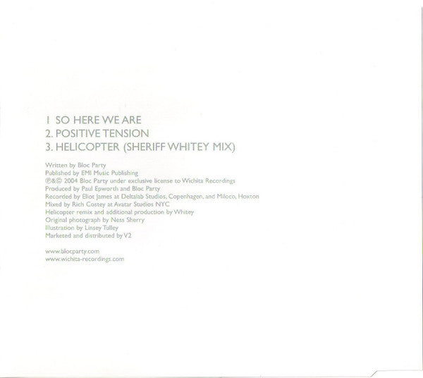Bloc Party : So Here We Are / Positive Tension (CD, Single)