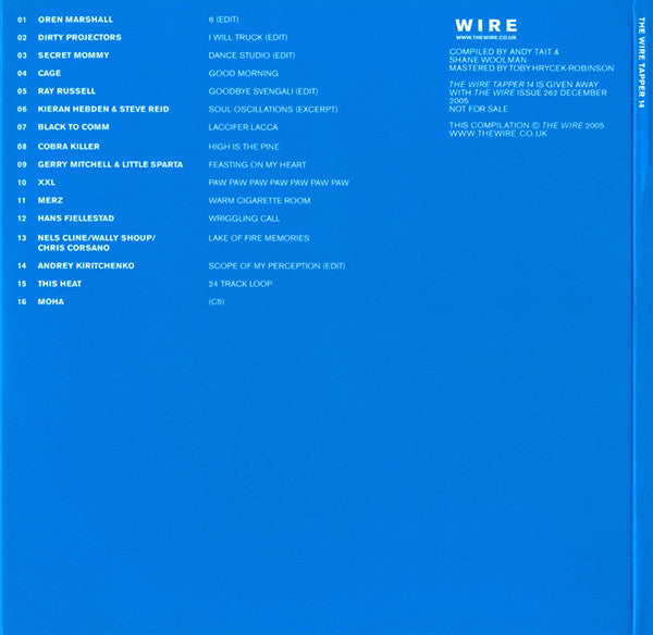 Various : The Wire Tapper 14 (CD, Comp)