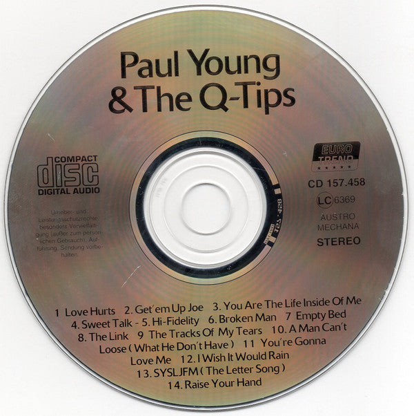 Paul Young And The Q Tips : Paul Young And The Q-Tips (CD)