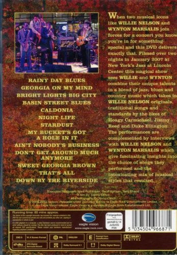 Willie Nelson And Wynton Marsalis : Live From New York City (DVD-V, Multichannel, PAL)