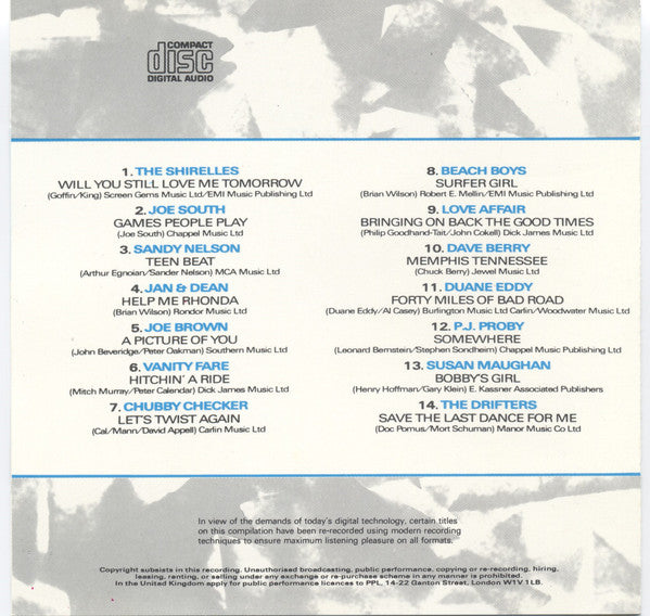 Various - Oldies But Goodies (CD) (Very Good Plus (VG)) - DaddyPop