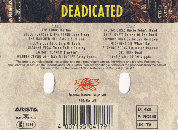 Various : Deadicated (Cass, Album)