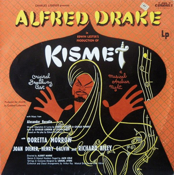 Alfred Drake & The Kismet Original Broadway Cast - Kismet (LP) (Very Good (VG)) - DaddyPop