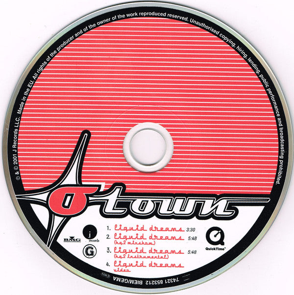 O-Town : Liquid Dreams (CD, Single, Enh, CD2)