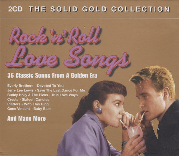 Various : Rock'n'Roll Love Songs (2xCD, Comp)