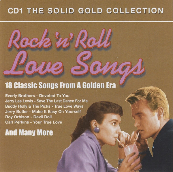 Various : Rock'n'Roll Love Songs (2xCD, Comp)