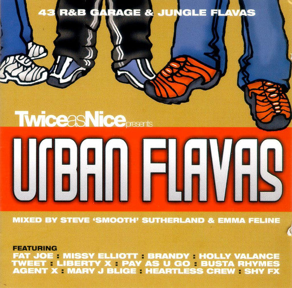 Steve "Smooth" Sutherland & Emma Feline : Twice As Nice Presents Urban Flavas (2xCD, Mixed)