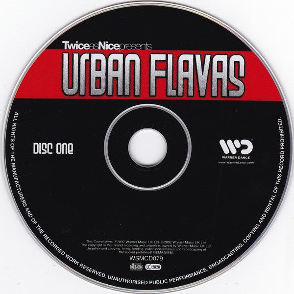 Steve "Smooth" Sutherland & Emma Feline : Twice As Nice Presents Urban Flavas (2xCD, Mixed)