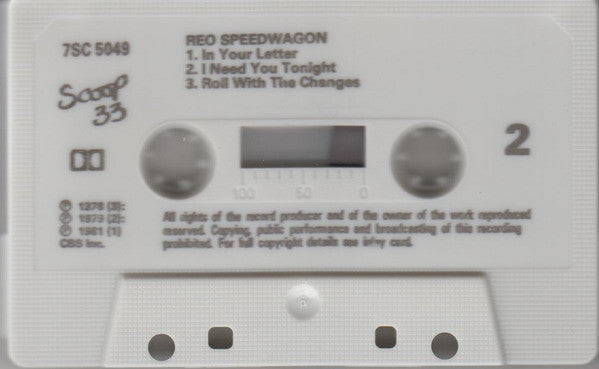 REO Speedwagon : REO Speedwagon (Cass, Album, Comp, Dol)