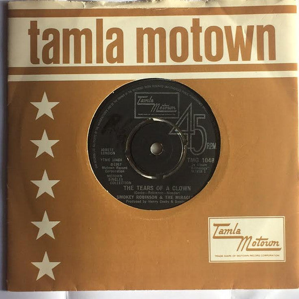 The Miracles : The Tears Of A Clown / The Tracks Of My Tears (7", Single)