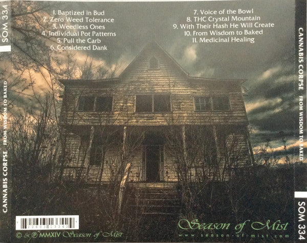 Cannabis Corpse : From Wisdom To Baked (CD, Album)