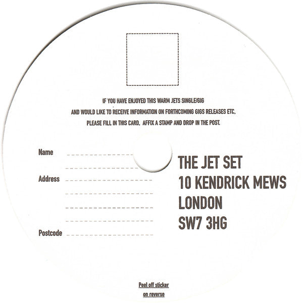 Warm Jets : Warm Jets (CD)