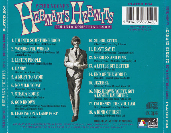 Herman's Hermits : I'm Into Something Good (CD, Comp)