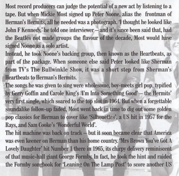 Herman's Hermits : I'm Into Something Good (CD, Comp)