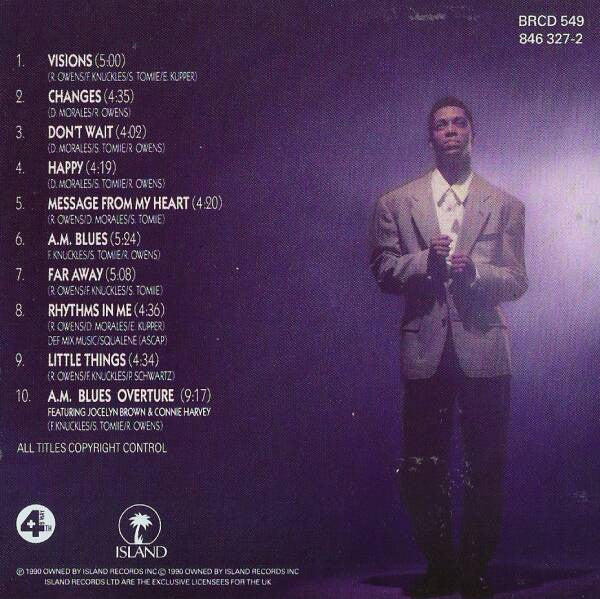 Robert Owens : Rhythms In Me (CD, Album)