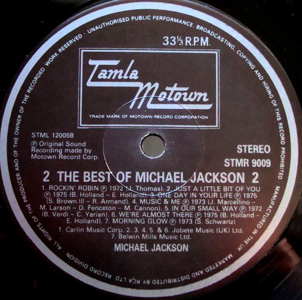 Michael Jackson : The Best Of Michael Jackson (LP, Comp, RE, RP)