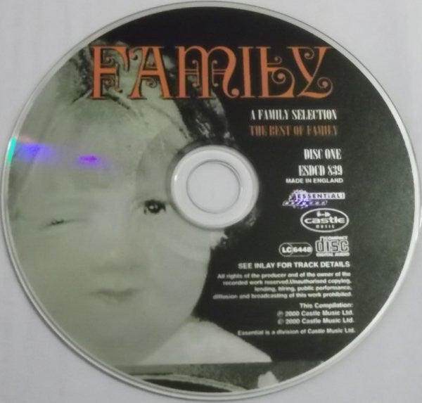 Family (6) : A Family Selection - The Best Of Family (2xCD, Comp, Car)