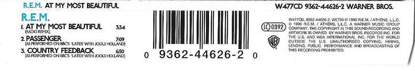 R.E.M. : At My Most Beautiful (CD, Single, Dis)